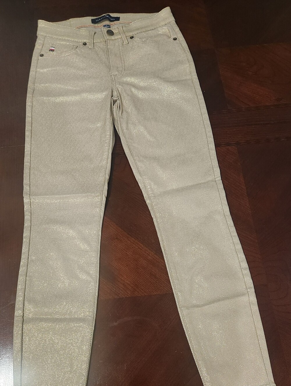 Cream Gold Tommy Hilfiger Chino Pants